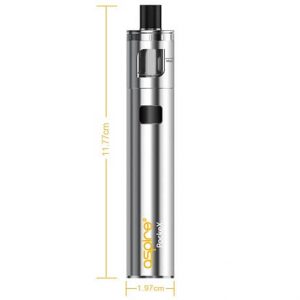 Dimensions of e-cig Aspire Pockex