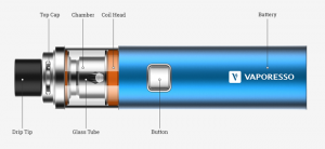 Vaporesso Veco Solo Size