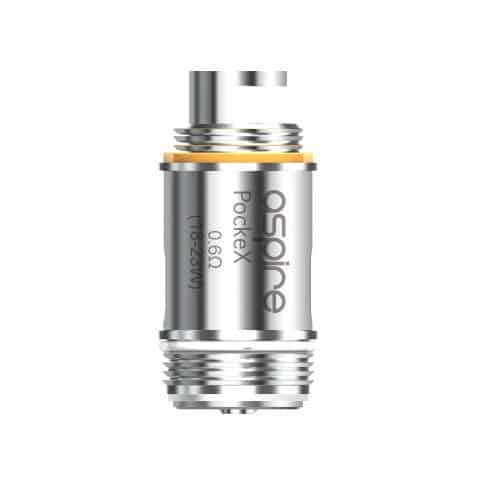 Coil for E-cigarette Aspire Pockex vape device