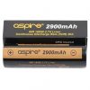 Aspire 18650 battery with 2900mah and box