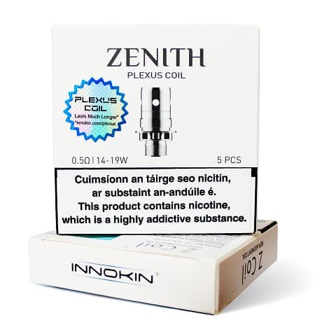 Zenith Zlide Coils for e-cigarettes in the boxes