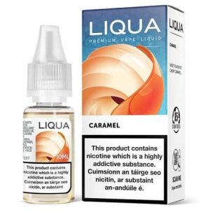 Liqua Caramel 10ml e-liquid bottle