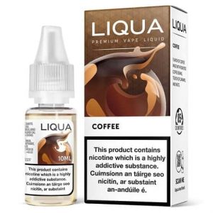 Liqua Coffee e-liquid in a 10ml bottle