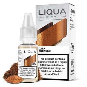 Liqua Dark Tobacco 10ml vape e-liquid bottle