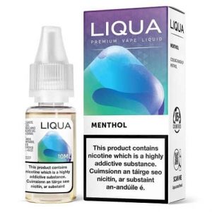 Liqua Menthol 10ml e-liquid bottle new design