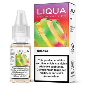 Liqua Orange 10ml e-liquid bottle