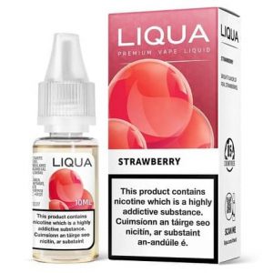 Liqua Strawberry 10ml e-liquid bottle