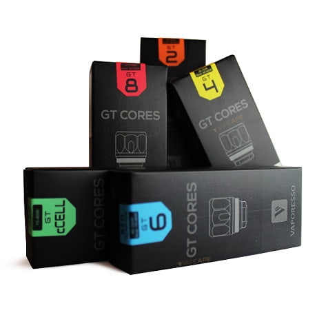 Vaporesso GT Core Coils Box GT CceLL, GT2, GT4, GT6 and GT8