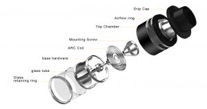 Aspire Revvo tank in detail