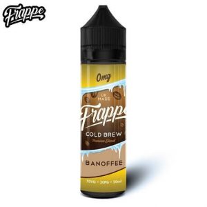 Banoffee Pie e-liquid bottle by Frappe