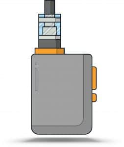 E-cigarette mod icon vapeape