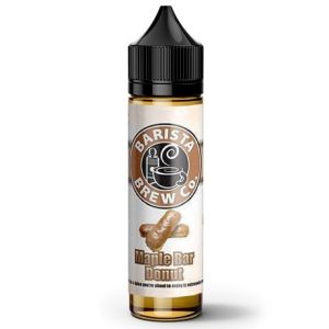 Barista Brew Co. Maple Bar Donut 60ml Vape Juice bottle with shadows