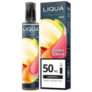 Liqua Citrus Cream Mix&Go Vape Bottle