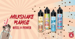 Milkshake e-liquid range by Juice 'n' Power