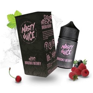 E-liquid 50ml bottle Broski Berry by Nasty juice with fruits