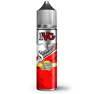 IVG Strawberry Sensation Classic 60ml Vape Juice Bottle