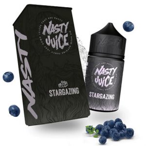 E-liquid 50ml bottle Stargazing by Nasty juice with blueberries