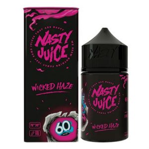 Wicked Haze 60ml Blackcurrant shorftill bottle by Nasty Juice