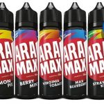 50ml Bottles of Aramax Shortfill e-liquid