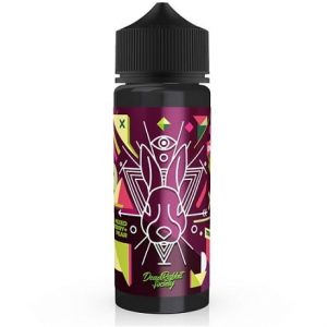 120ml bottle of vape juice by Dead Rabbit Society Freestyle Boomerang