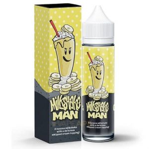 Banana Milkshake Man 60ml E-liquid Bottle