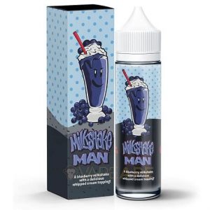 Blueberry Milkshake Man 60ml E-liquid Bottle