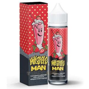 Strawberry Milkshake Man 60ml E-liquid Bottle