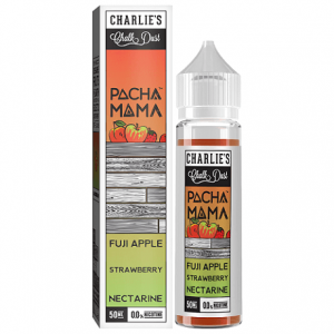 Pacha Mama Fuji Apple Strawberry and Nectarine 50ml e-liquid bottle