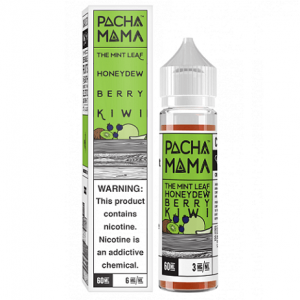 Pacha Mama The Mint Leaf Honeydew Berry Kiwi 50ml shortfill bottle