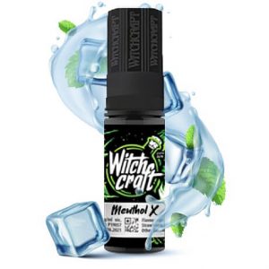 Menthol-X 10ml e-liquid bottle by Witchcraft with ice