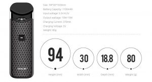 Smok Nord size and details