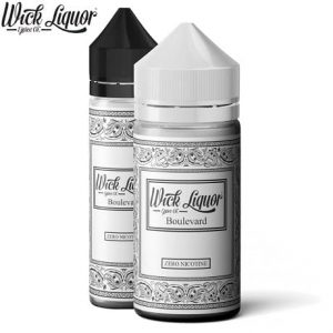 Wick Liquor Boulevard 150ml and 50ml Vape Juice bottle