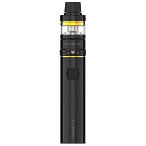 Vaporesso Cascade One e-cigarette Kit with sub-ohm tank in black and gold