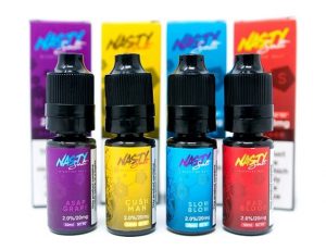 Nasty Juice Nicotine Salt E-liquids in 10ml bottle