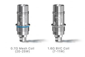 Nautilus BVC Mesh coils