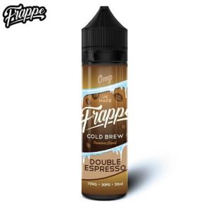 Double Espresso E-liquid bottle by Frappe