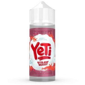 120ml Strawberry ejuice by Yeti with fruits and ice