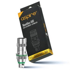 Aspire Nautilus AIO NS Nicotine Salt Coils with package