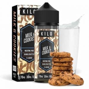 Kilo Milk and Cookies 120ml dessert vape juice new bottle