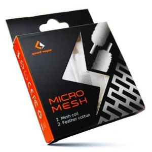 GeekVape Zeus X Micromesh Coil and cotton box