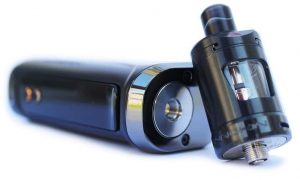 Innokin Kroma-R 80W Mod kit with Zlide tank in black colour on the table