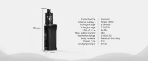 Innokin Kroma-R kit dimensions