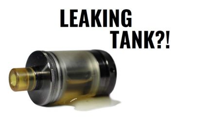 Leaking Vape Tank and how to fix it Cover picture