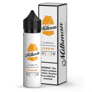 Milkman Pudding 60ml vape juice bottle