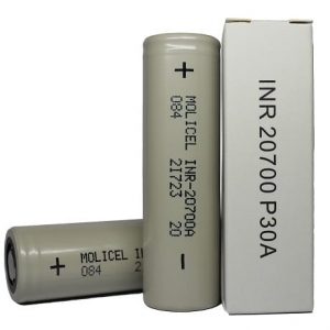 Molicel 20700 vape battery with box