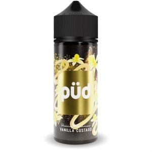 Vanilla Custard 120ml e-liquid bottle by PUD