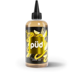 PUD Lemon Tart 200ml vape juice bottle