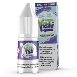 Yeti Honeydew Blackcurrant 10ml nicotine salt e-liquid bottle with fruits