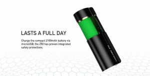 Coolfire Z50 Mod battery and charging