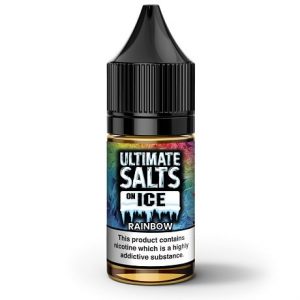 Rainbow Ice 10ml Nicotine Salt e-liquid by Ultimate Salts